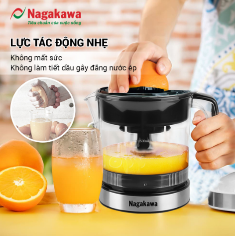 Máy vắt cam điện NAG0814 (0,75L) – Bảo hành 12 tháng