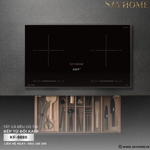 Bếp từ đôi KAFF KF-988II tại thành phố Hồ Chí Minh