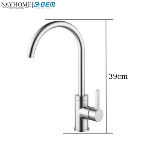 Vòi rửa chén bát B-GEM BG - EH007 inox bóng, nóng lạnh tại thành phố Hồ Chí Minh