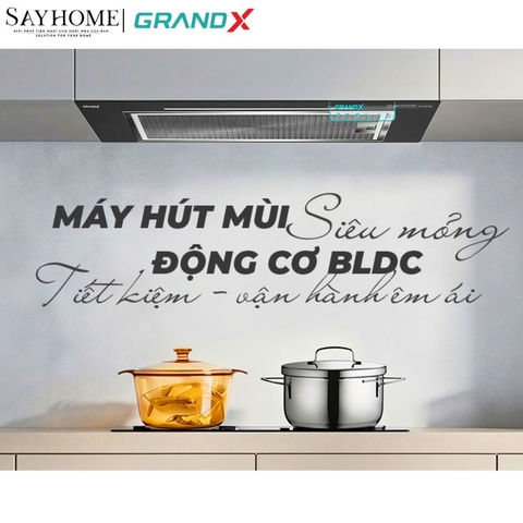 Máy hút mùi GrandX GX H70F79G âm tủ toàn phần tại thành phố Hồ Chí Minh
