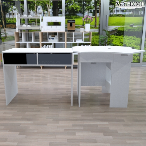 Bàn làm việc, bàn họp văn phòng T-Shirt chất liệu MDF chống ẩm phủ Melamine