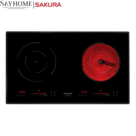 Bếp điện từ đôi SAKURA SE-3260B tại thành phố Hồ Chí Minh