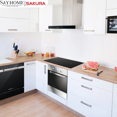 Bếp điện từ kết hợp hồng ngoại SAKURA SE-MH502B tại Tân bình