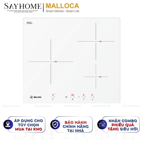 Bếp 03 từ Malloca MI 593 WN - Hàng chính hãng Malloca