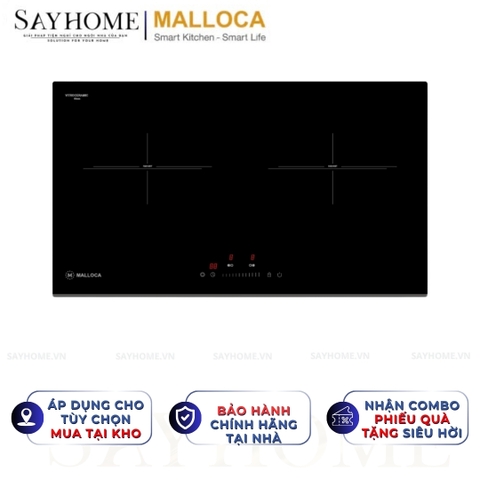 Bếp điện đôi Malloca MH-732 RN - Hàng chính hãng Malloca