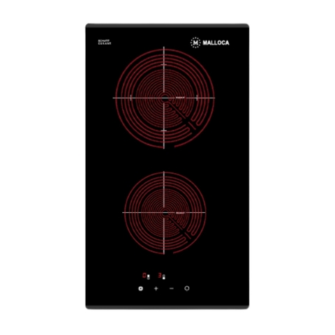 Bếp điện đôi Domino Malloca MDR 302 - Hàng chính hãng Malloca