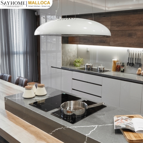 Bếp kính âm Domino 2 điện Malloca MDR 302 tại thành phố Hồ Chí Minh