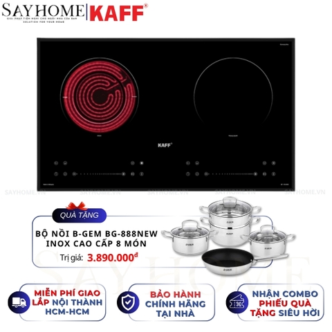 Bếp điện từ đôi kết hợp KAFF KF-FL101IC - Bảo hành chính hãng 5 năm