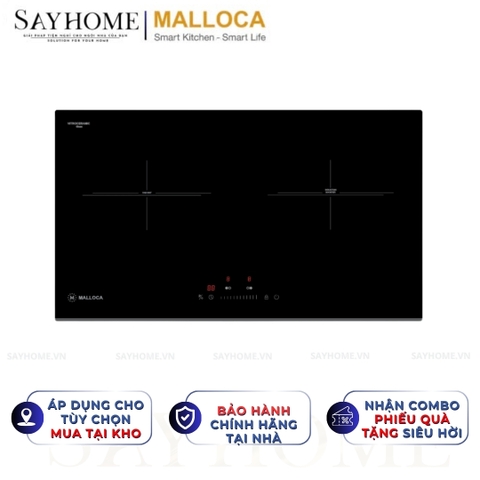 Bếp điện từ đôi Malloca MH-732 IRN - Hàng chính hãng Malloca