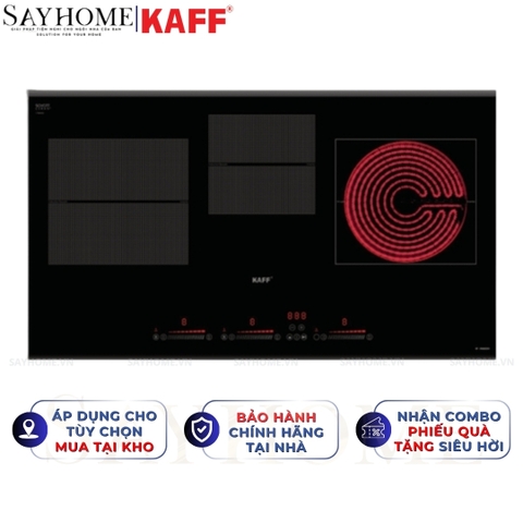 Bếp điện từ kết hợp KF-IH6003IH 3 vùng nấu - Bảo hành chính hãng 7 năm