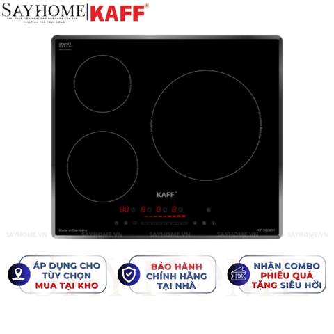 Bếp từ KAFF KF-SQ38IH 3 vùng nấu - Bảo hành chính hãng 7 năm