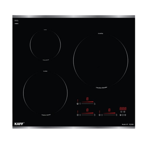 Bếp từ KAFF KF-SQ38IH 3 vùng nấu - Bảo hành chính hãng 7 năm