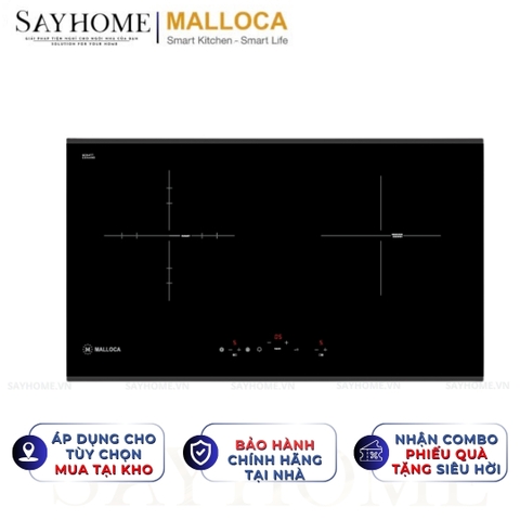 Bếp điện từ kết hợp MALLOCA MIR 772 - Hàng chính hãng
