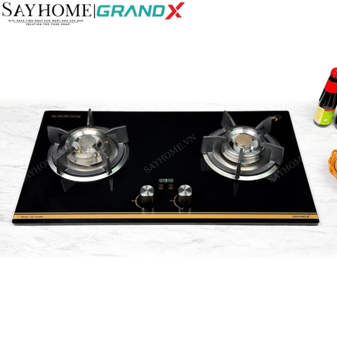 Bếp ga đôi GRANDX GX GS299D - Bảo hành chính hãng 2 năm