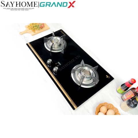 Bếp ga đôi GRANDX GX GS299D - Bảo hành chính hãng 2 năm