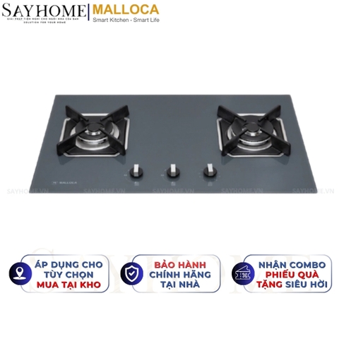 Bếp Ga đôi MALLOCA AS 9602DG - Hàng chính hãng