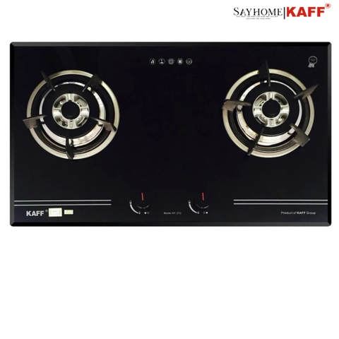Bếp ga đôi màu đen huyền bí KAFF KF-212 tại thành phố Hồ Chí Minh