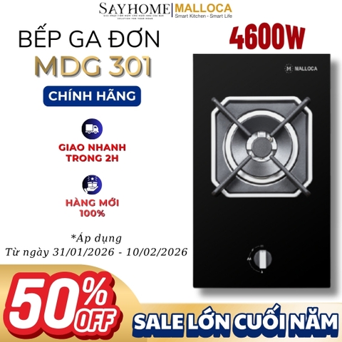 Bếp Ga đơn Domino MALLOCA MDG 301 - Hàng chính hãng