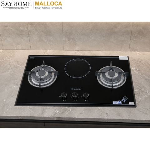 Bếp Ga kết hợp hồng ngoại MALLOCA EG201C 3 vùng nấu tại Thành phố Hồ Chí Minh