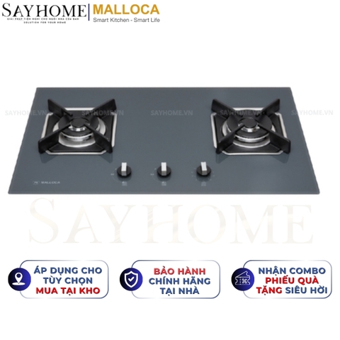 Bếp Ga đôi MALLOCA AS 9602DG - Hàng chính hãng