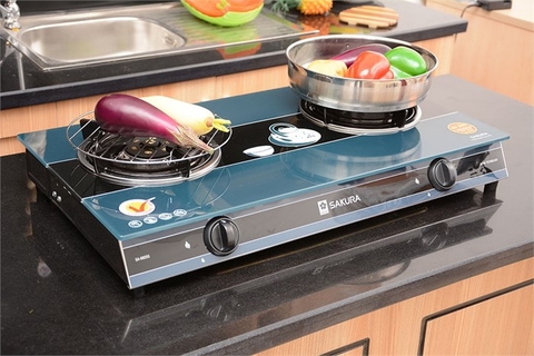 Bếp gas đôi SAKURA SA-692SG tại thành phố Hồ Chí Minh
