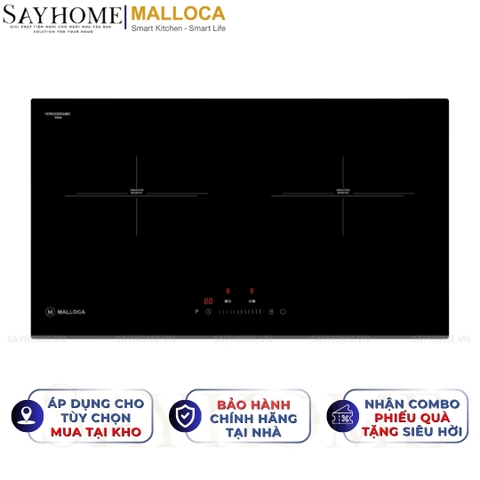 Bếp từ đôi Malloca MH-732 IN - Hàng chính hãng Malloca