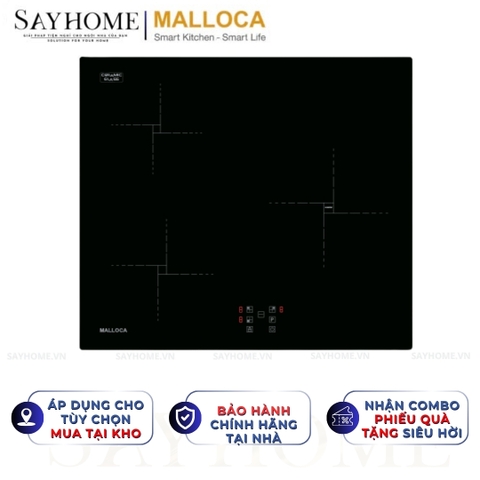 Bếp từ MALLOCA MIH 593 ECO 3 vùng nấu - Hàng chính hãng