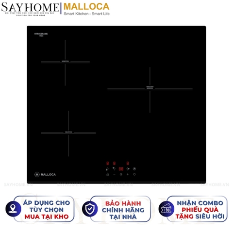 Bếp từ Malloca MH-5903 IN 3 vùng nấu - Hàng chính hãng Malloca