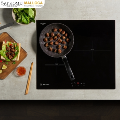 Bếp từ Malloca MH-5903 IN 3 vùng nấu - Hàng chính hãng Malloca