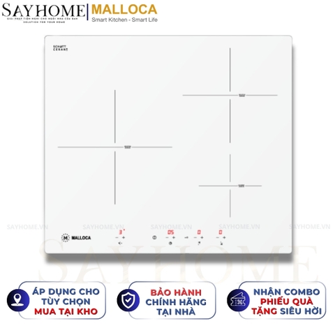 Bếp 03 từ Malloca MI 593 WN - Hàng chính hãng Malloca