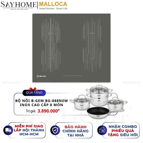 Bếp từ Malloca MI 594 LINEAR 4 vùng nấu - Hàng chính hãng Malloca