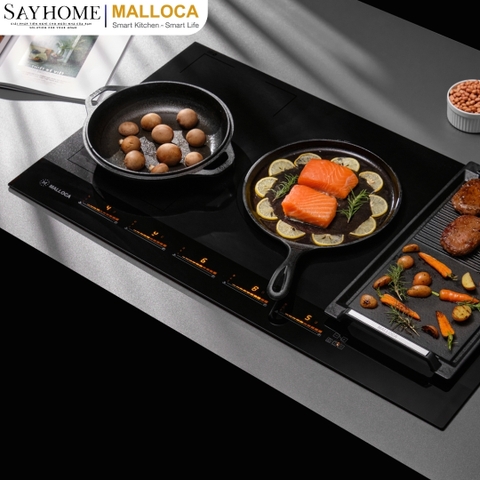 Bếp kính âm 5 từ Malloca Skylux MH-885 tại thành phố Hồ Chí Minh