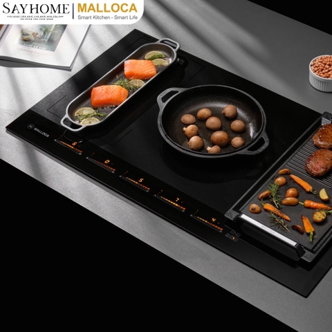 Bếp kính âm 5 từ Malloca Skylux MH-885 tại thành phố Hồ Chí Minh