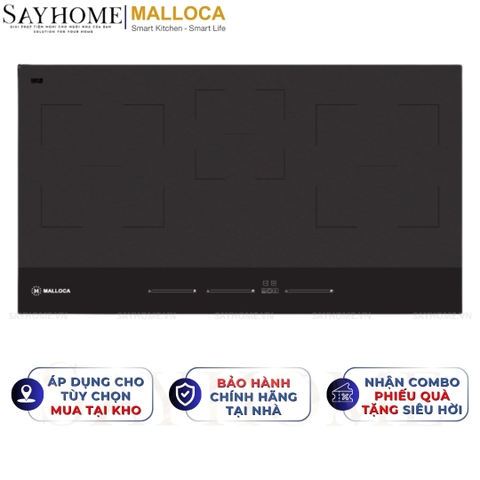 Bếp từ MALLOCA Skylux MH-803 3 vùng nấu - Hàng chính hãng