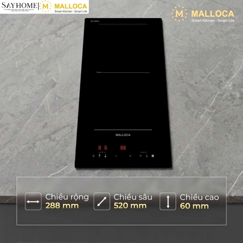 Bếp từ đôi Domino MALLOCA MDI 302 FZ tại Thành phố Hồ Chí Minh