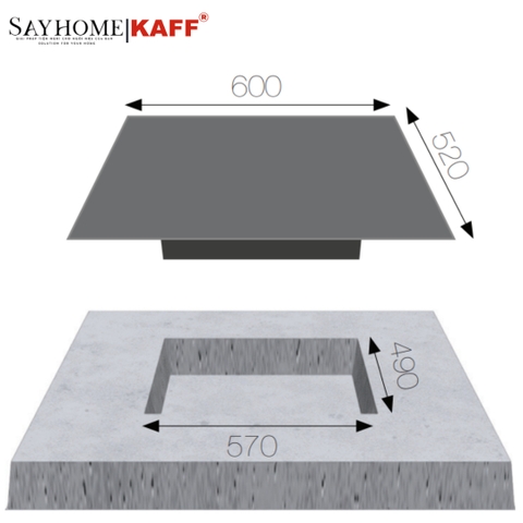 Bếp điện từ KAFF KF-SQ5463I Fabio tại thành phố Hồ Chí Minh