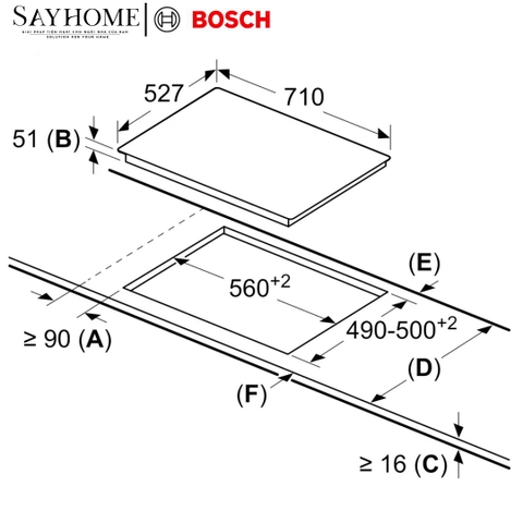 Bếp từ Bosch Serie 8 PID775DC1E 3 vùng nấu tại thành phố Hồ Chí Minh