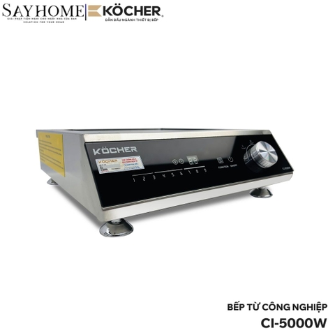 Bếp từ đơn công nghiệp KOCHER CI-5000W - Bảo hành 1 năm