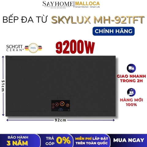 Bếp từ đa điểm MALLOCA TFT Skylux MH-92TFT - Hàng chính hãng