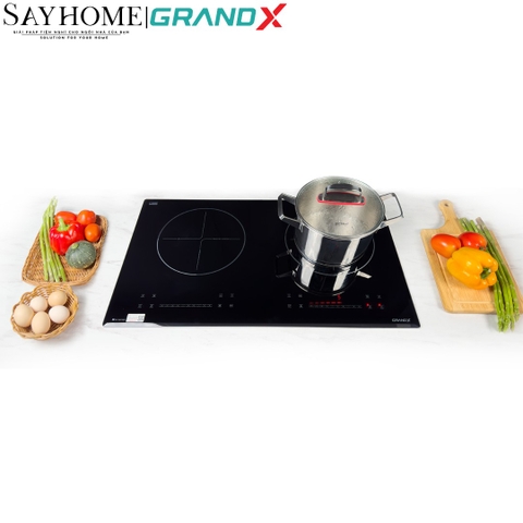 Bếp từ đôi GRANDX GX IH615SE Series 6 - Bảo hành chính hãng 3 năm