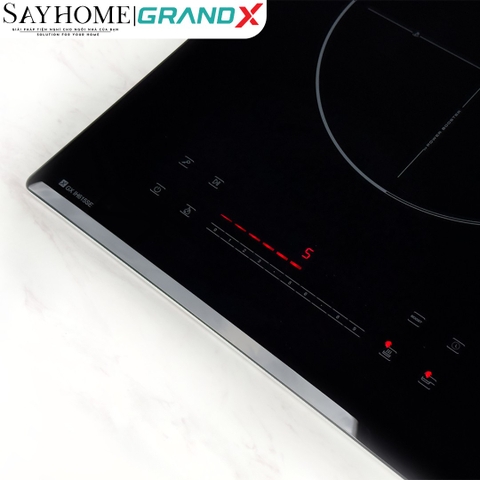 Bếp từ đôi GRANDX GX IH615SE Series 6 - Bảo hành chính hãng 3 năm