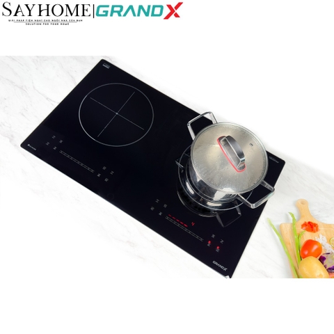 Bếp từ đôi GRANDX GX IH618SE Series 6 - Bảo hành chính hãng 3 năm
