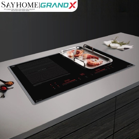 Bếp từ đôi GRANDX GX IH658SE Series 6 - Bảo hành chính hãng 3 năm