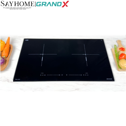 Bếp từ đôi GRANDX GX IH675SE Series 6 - Bảo hành chính hãng 3 năm