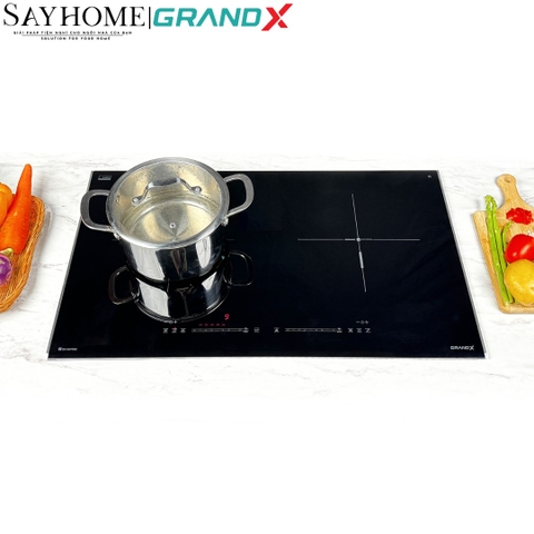 Bếp từ đôi GRANDX GX IH675SE Series 6 - Bảo hành chính hãng 3 năm