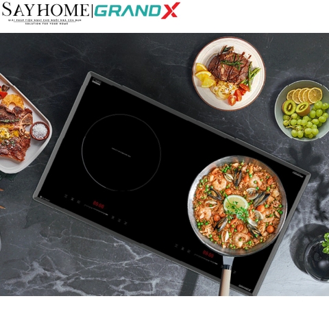 Bếp từ đôi GRANDX GX IP689SE Series 6 - Bảo hành chính hãng 3 năm