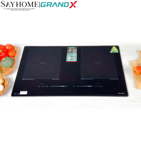 Bếp từ đôi GRANDX GX IP869Pro Series 8 - Bảo hành chính hãng 5 năm