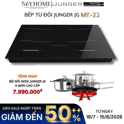Bếp từ đôi JUNGER JG MK-22 - Hàng chính hãng