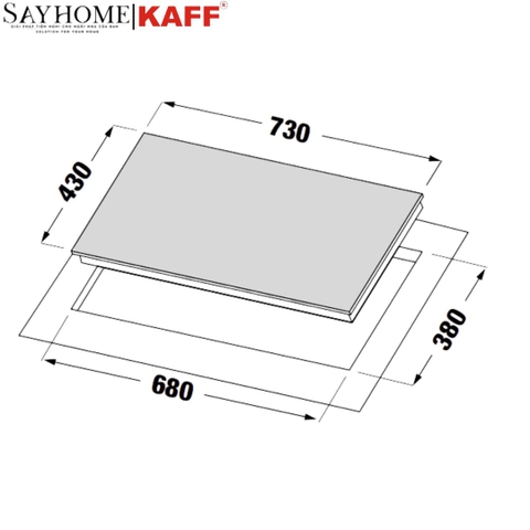 Bếp từ đôi KAFF KF - GT3048II -  Bảo hành chính hãng 5 năm tại nhà