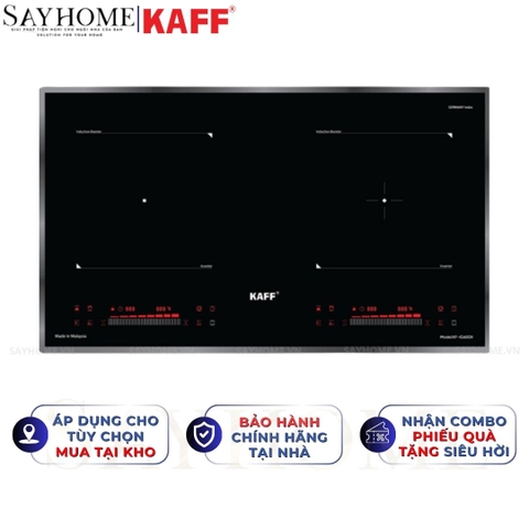 Bếp từ đôi KAFF KF-IG600II -  Bảo hành chính hãng 5 năm tại nhà